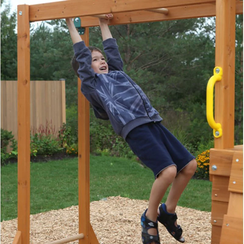 Kidkraft Cranbrook Wooden Swing Set / Playset - Image 4