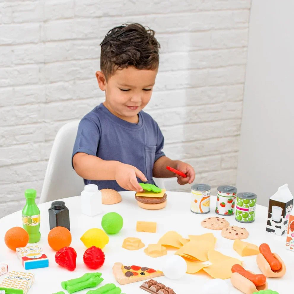 Kidkraft Deluxe Tasty Treats Pretend Play Food - Image 2