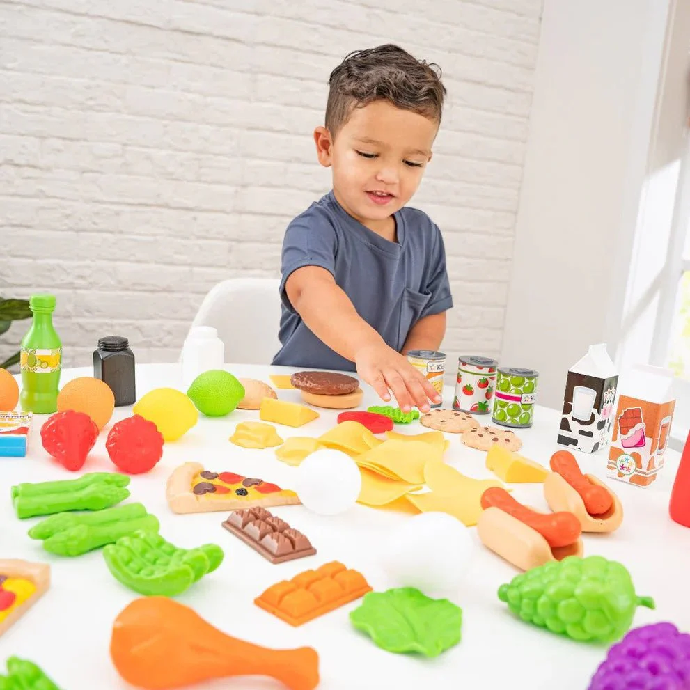 Kidkraft Deluxe Tasty Treats Pretend Play Food - Image 4