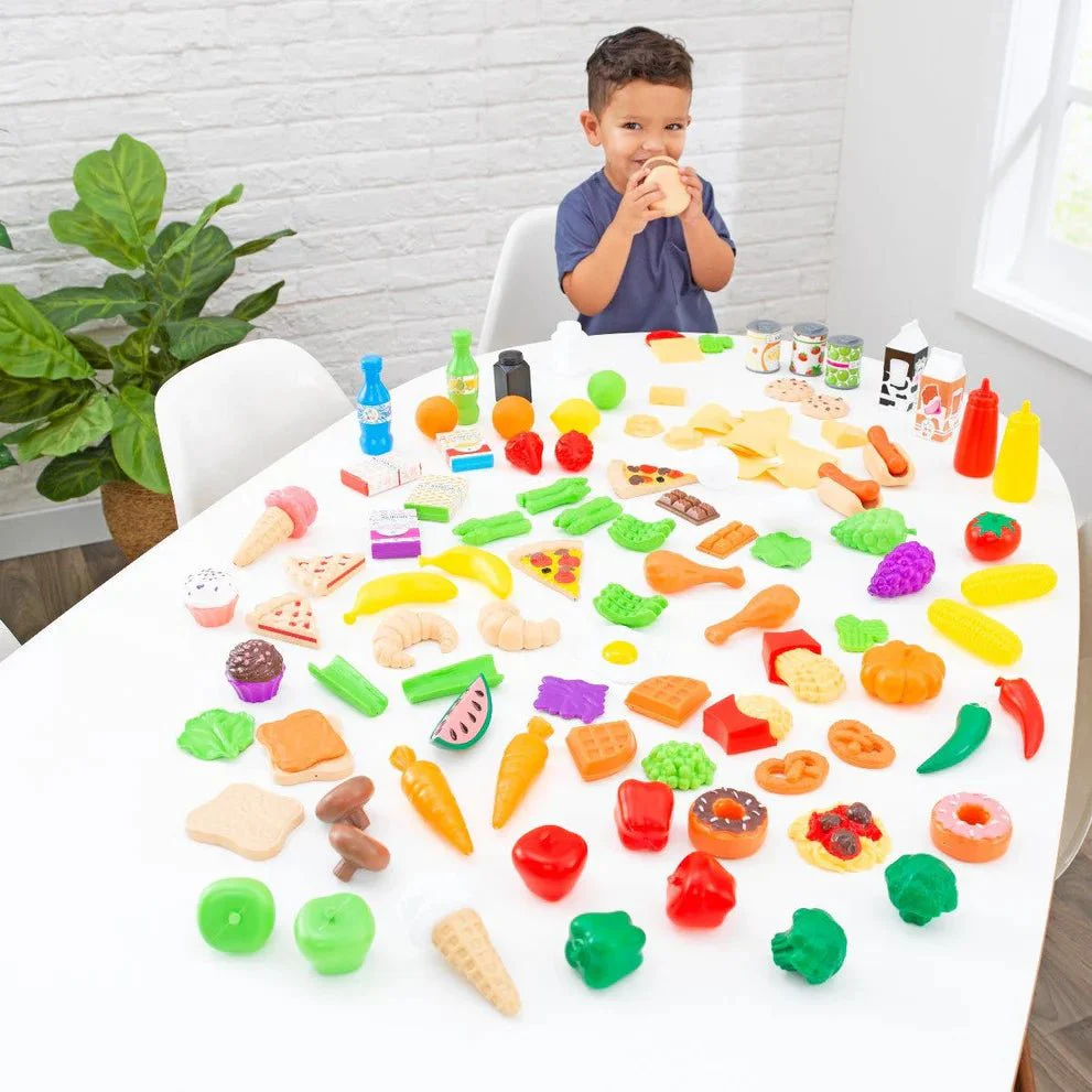 Kidkraft Deluxe Tasty Treats Pretend Play Food - Image 5