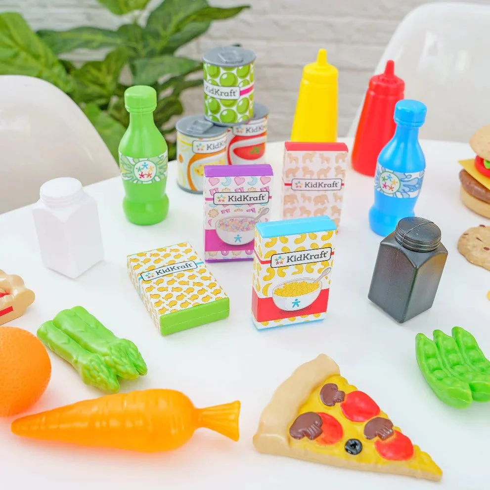 Kidkraft Deluxe Tasty Treats Pretend Play Food - Image 6