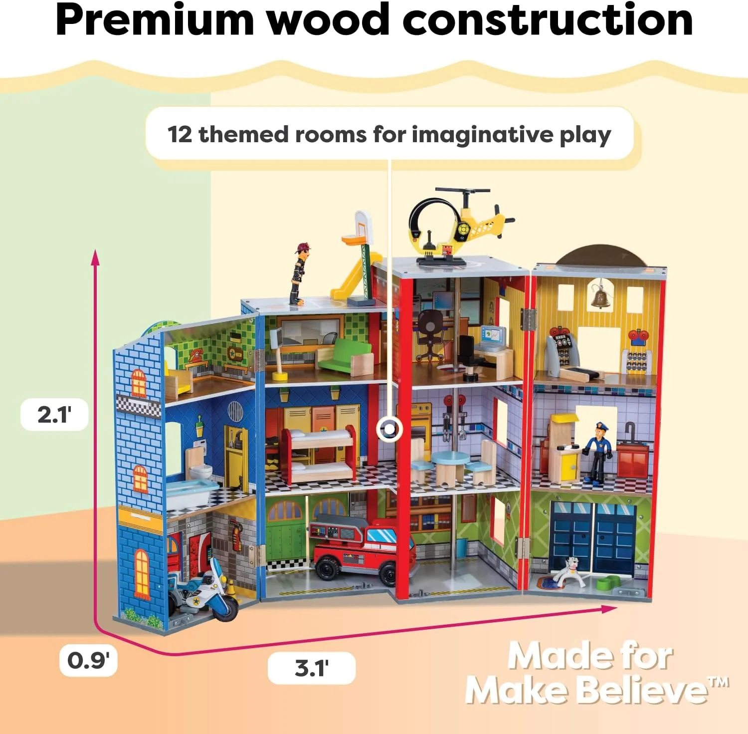 Kidkraft Everyday Heroes Playset - Image 3