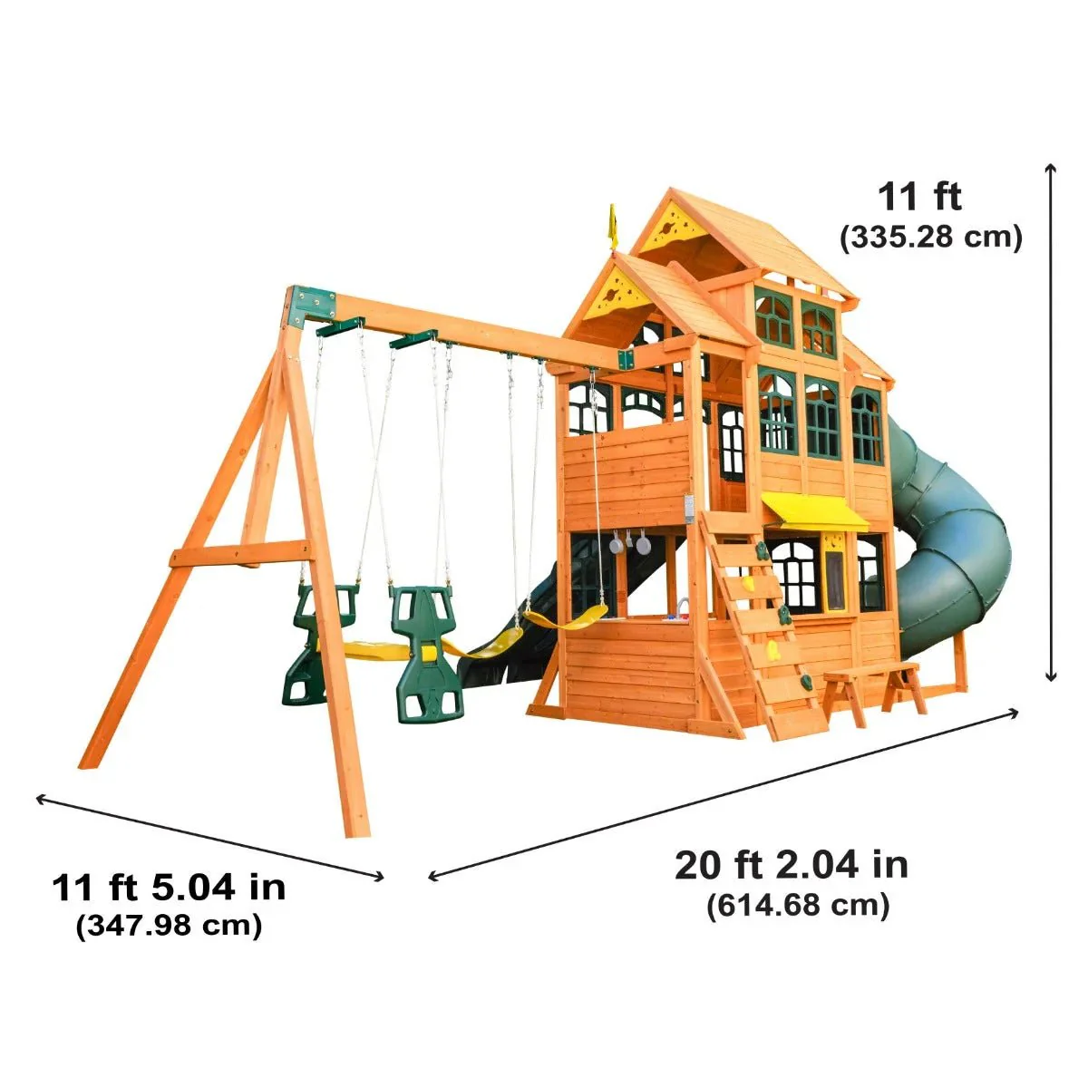 Kidkraft Falcon Ridge Swing Set - Image 2