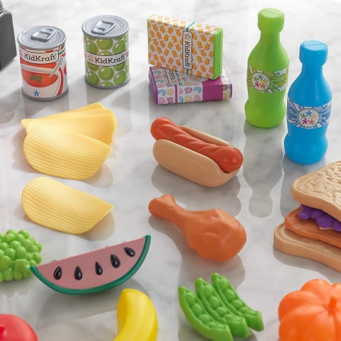 Kidkraft 65 Piece Food Set - Image 4