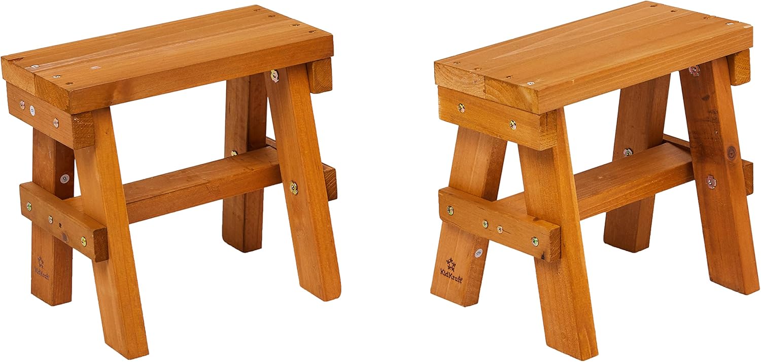 Kidkraft Outdoor Picnic Table Set - Amber - Image 3