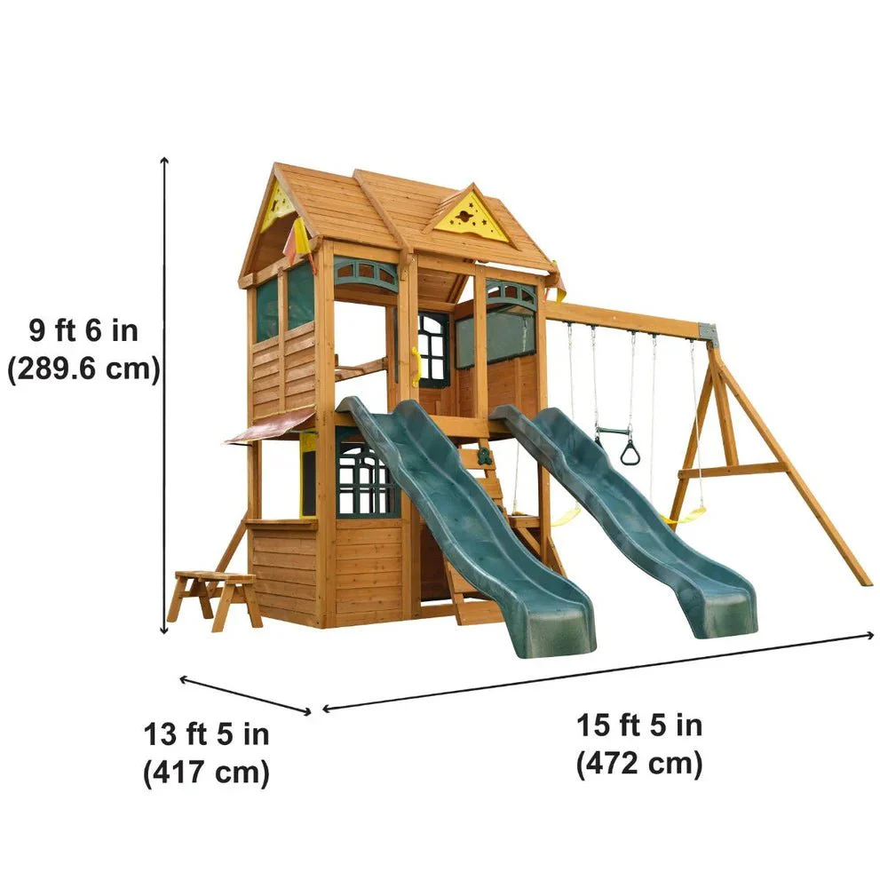 Kidkraft Overland Heights Swing Set - Image 3
