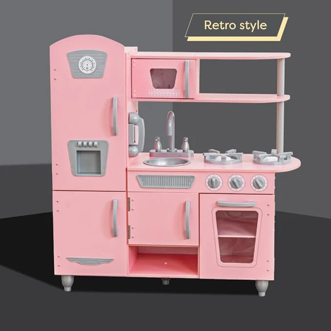 Kidkraft Vintage Play Kitchen Pink 53179 - Image 8