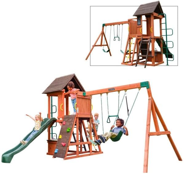 Kidkraft Raptor Trail Swing Set - Image 2