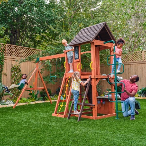 Kidkraft Raptor Trail Swing Set - Image 3