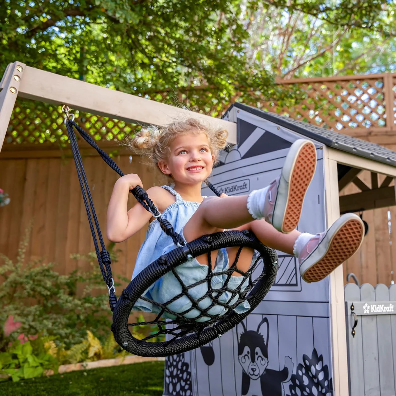 Kidkraft Savannah Swing Playhouse - Image 4