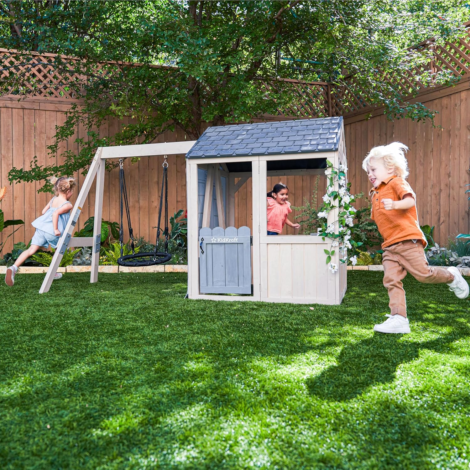 Kidkraft Savannah Swing Playhouse - Image 5
