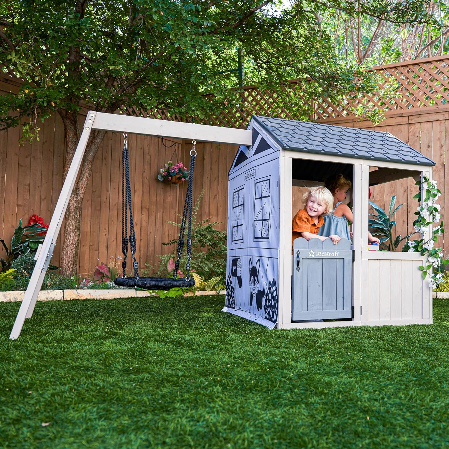 Kidkraft Savannah Swing Playhouse - Image 6