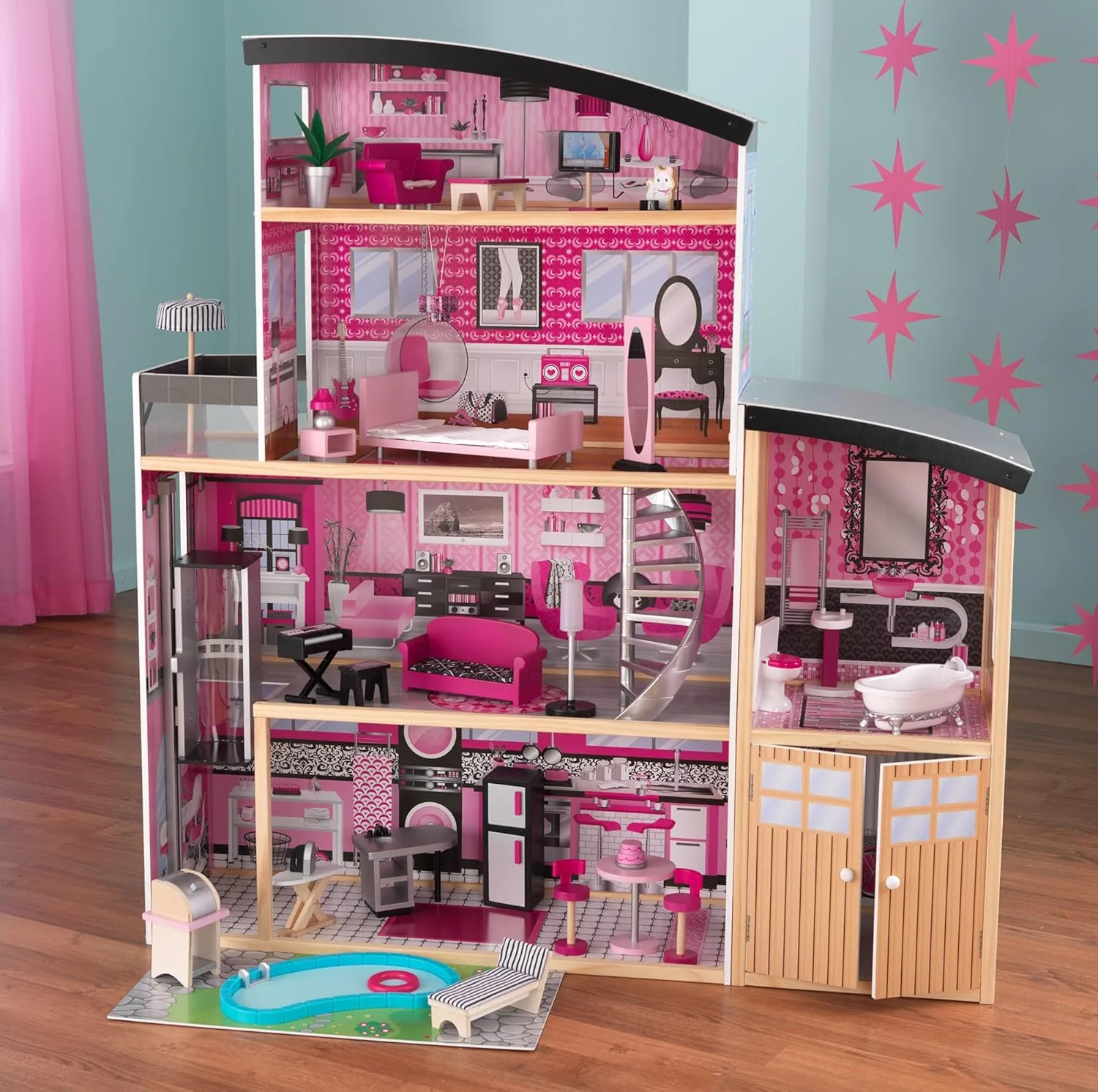 Kidkraft Sparkle Mansion Dollhouse - Image 3