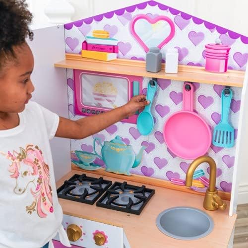 Kidkraft Sweet Snack Time Cart & Play Kitchen - Image 4