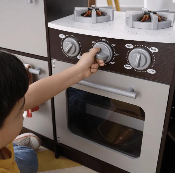 Kidkraft Ultimate Corner Play Kitchen Espresso - Image 2