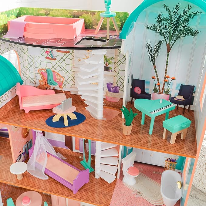 Kidkraft Camila Mansion Dollhouse 65986 - Image 10