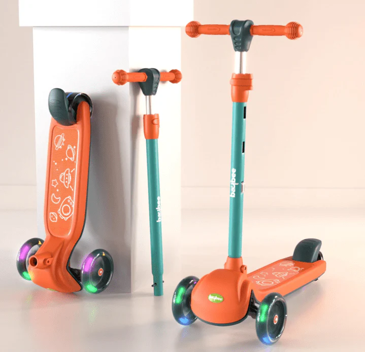 Kids 3-Wheeled Scooter Orange 103-39