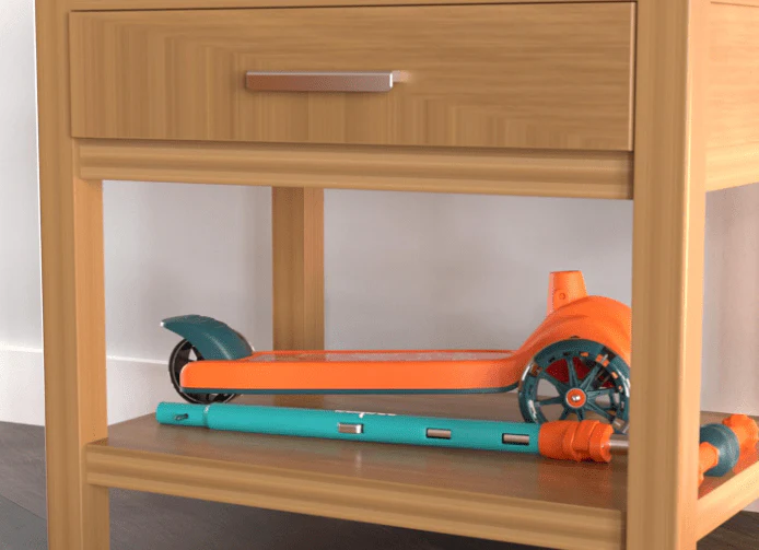 Kids 3-Wheeled Scooter Orange 103-39 - Image 4