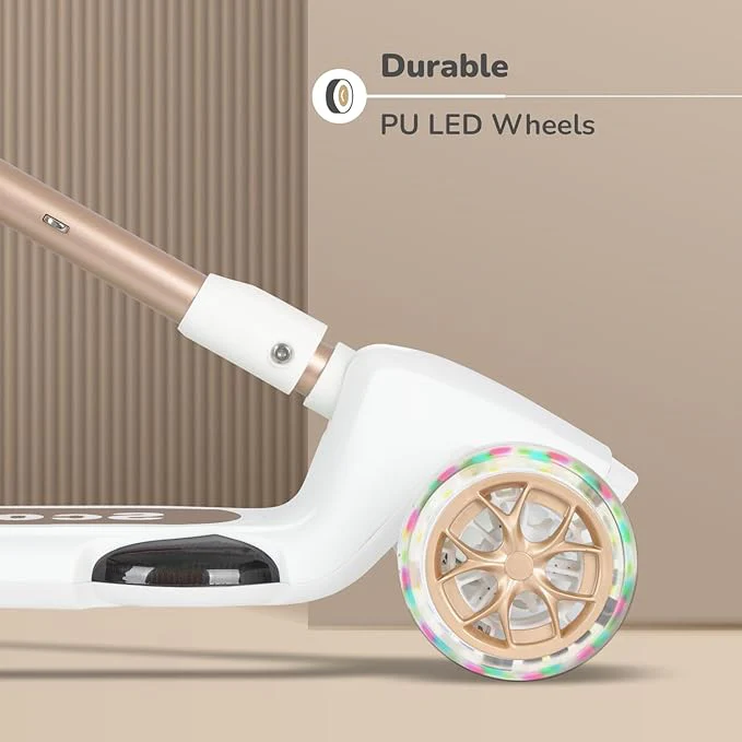 Kids Scooty White/Gold ST8106 - Image 3