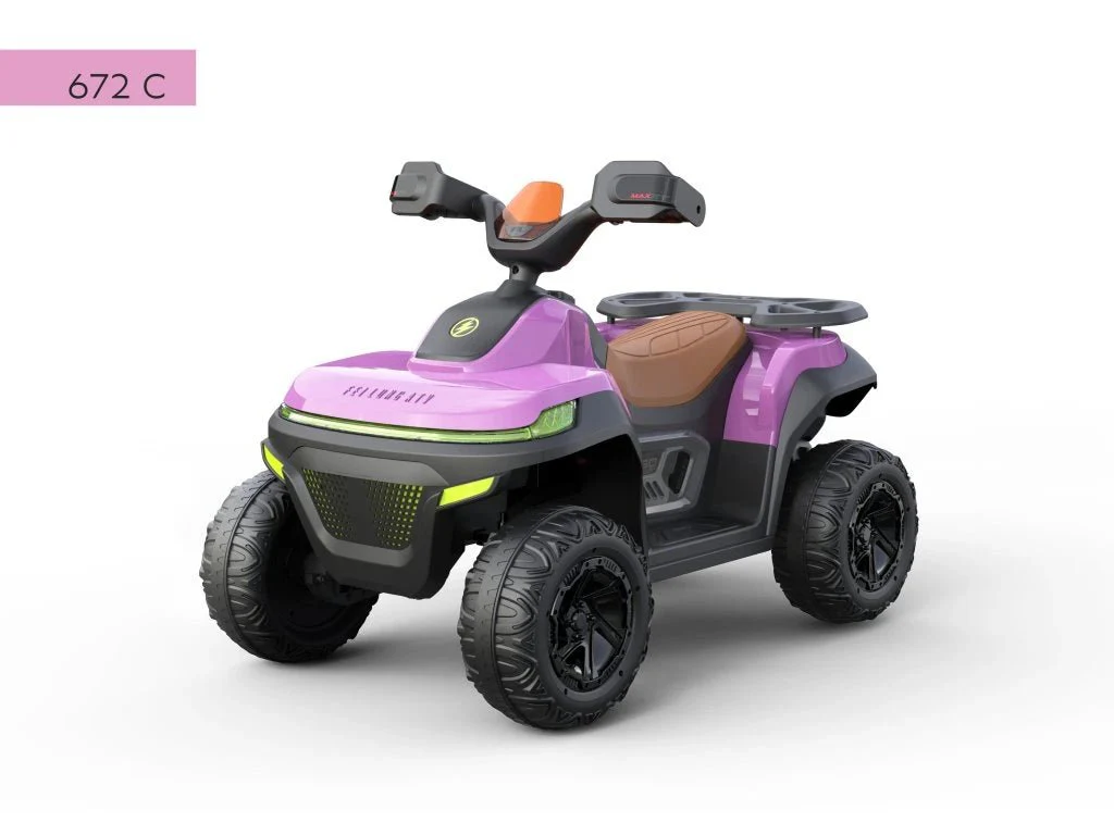 Kids ATV Quad Bike Ride On Pink 6V HL-5388 - Image 3