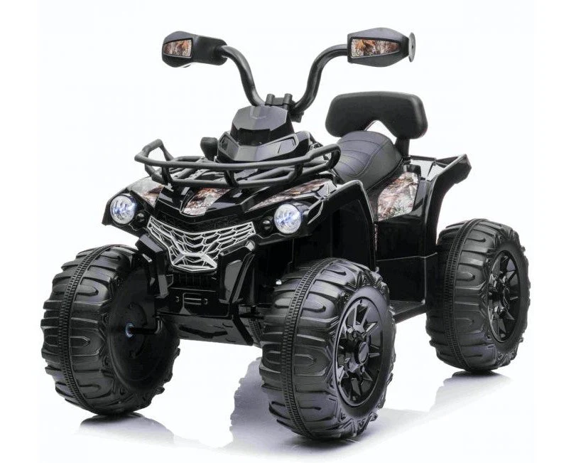 Kids Electric ATV Quadbike Ride-On – 12V Black (JS009)