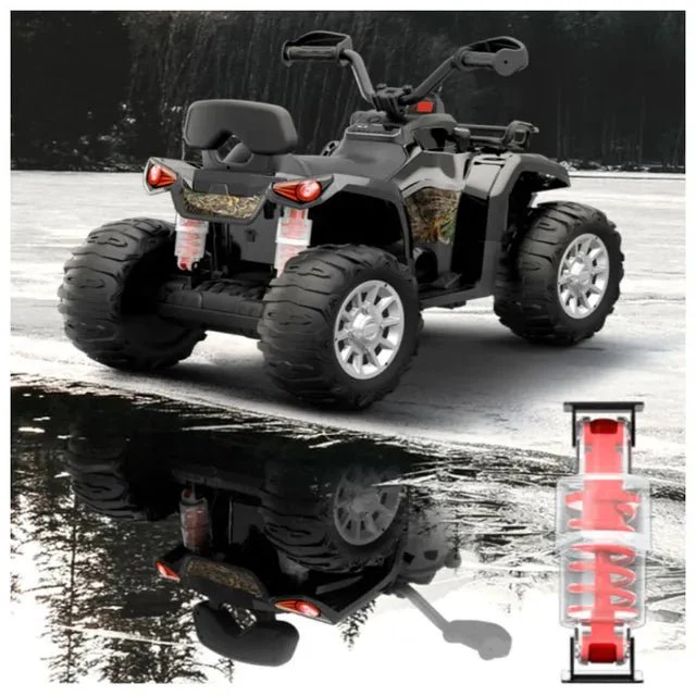 Kids Electric ATV Quadbike Ride-On – 12V Black (JS009) - Image 3