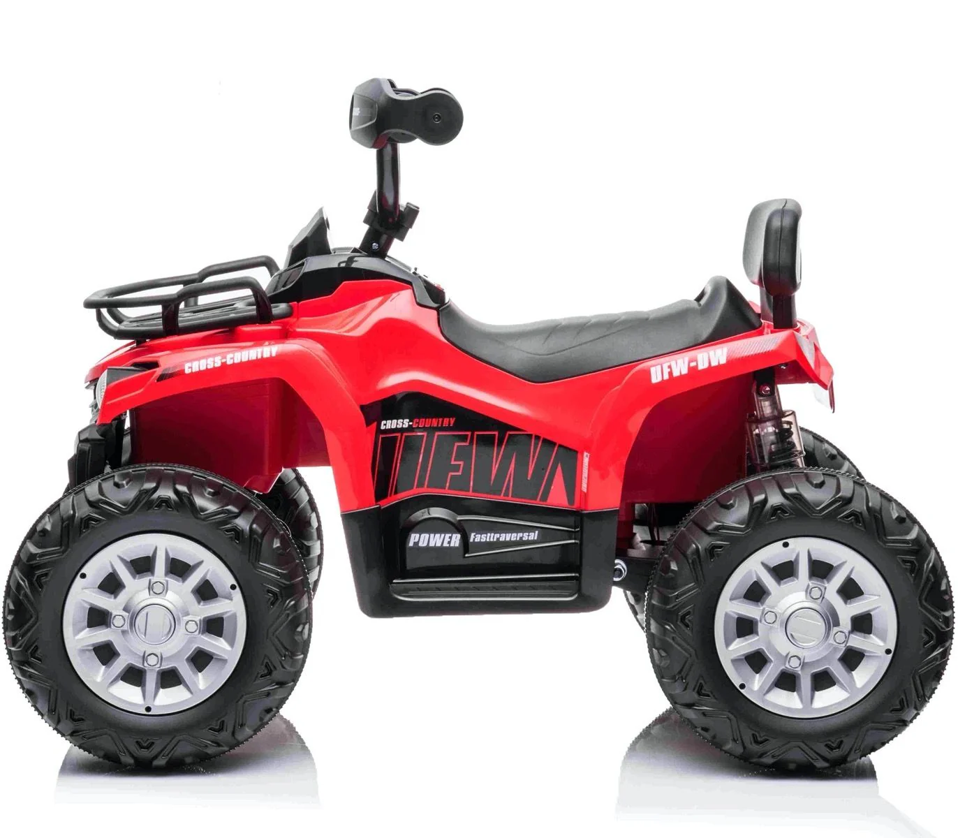 Kids Electric ATV Quadbike Ride-On – 12V Red (JS009) - Image 2