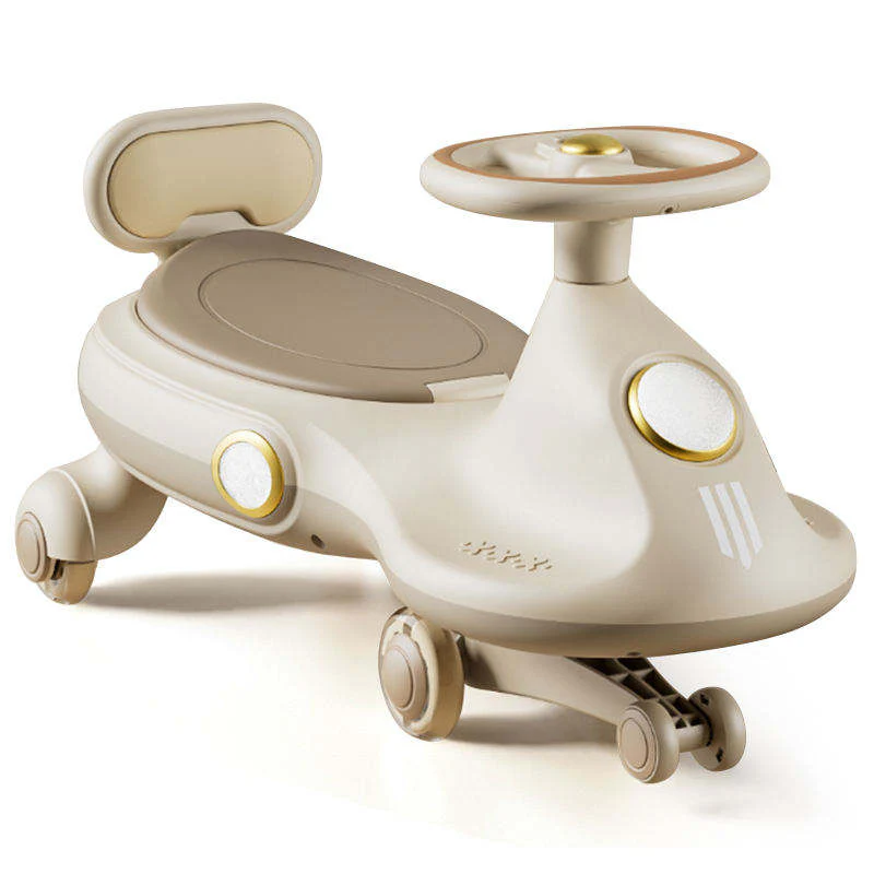 Premium Swing Car With Light & Music Green MN072