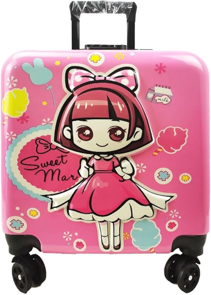 Kids Luggage Bag 18-Inch Pink TBT2204KIDP853