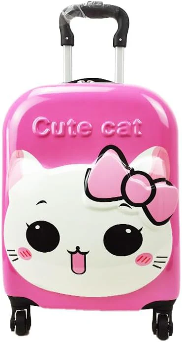 Kids Luggage Cute Cat - Pink 16inch TBT2201KIDS853
