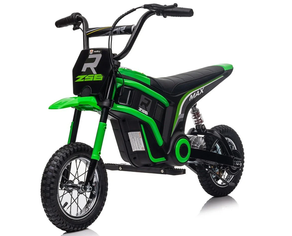 Kids Motorbike Green LB-350EL