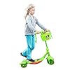 Kids Scooter With Music Green S1203 - Image 3