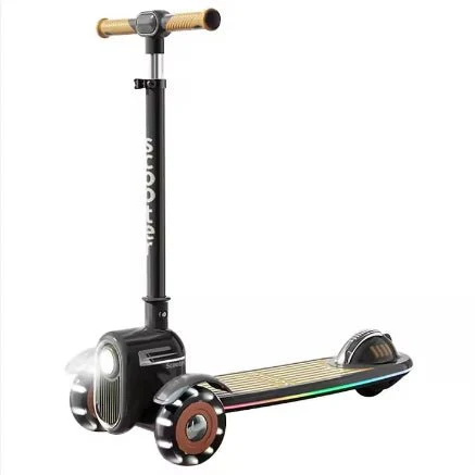 Kids Scooter With Music & Light Black MN014
