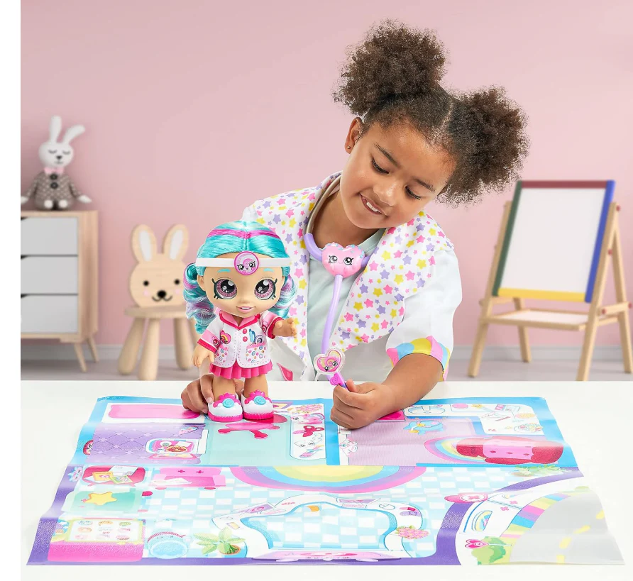 Kindi Kids Fun Time Doll 10inch - Dr Cindy Pops 50036 - Image 5