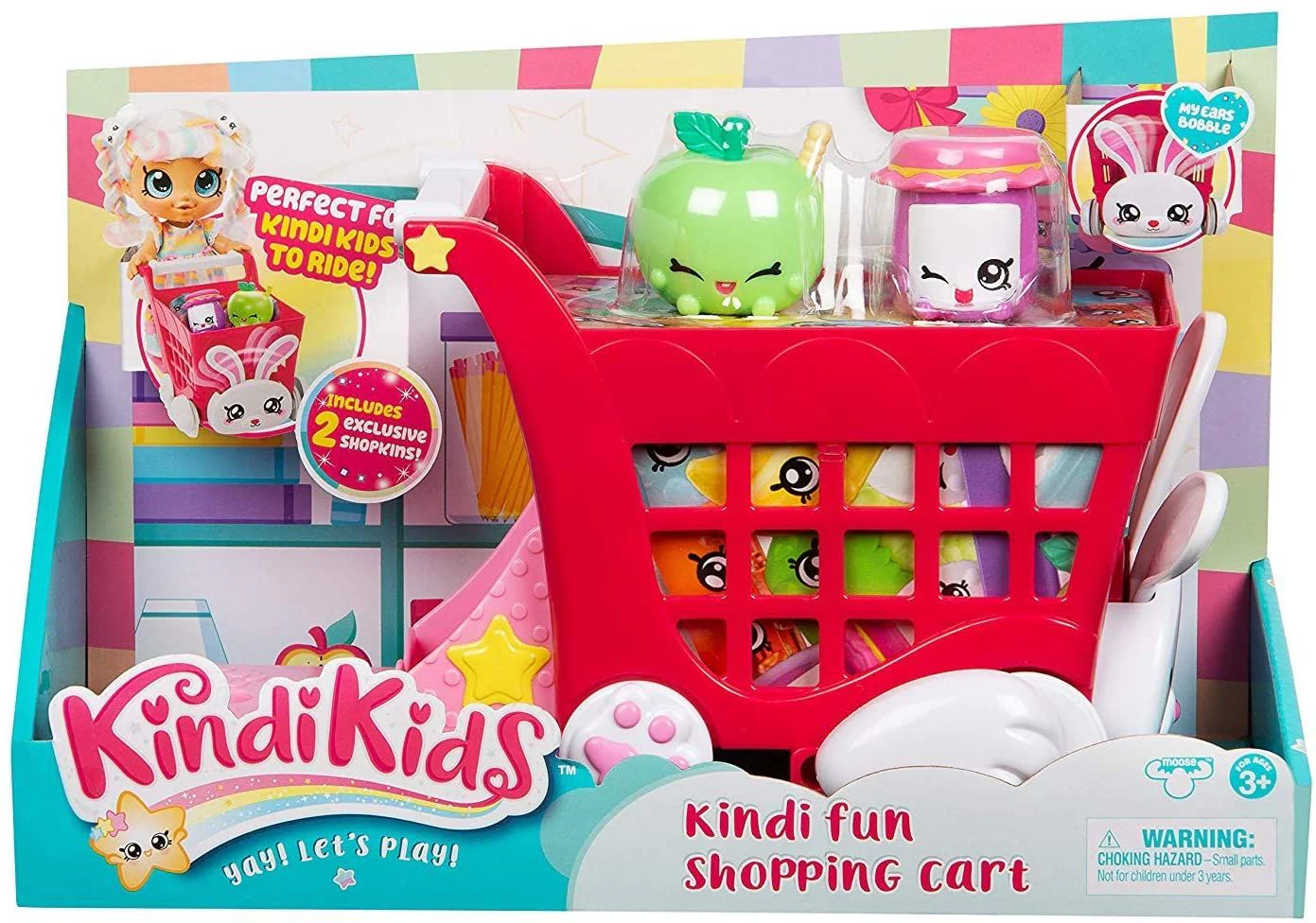 Kindi Kids Kindi Fun Shopping Cart Playset 50001 - Image 4