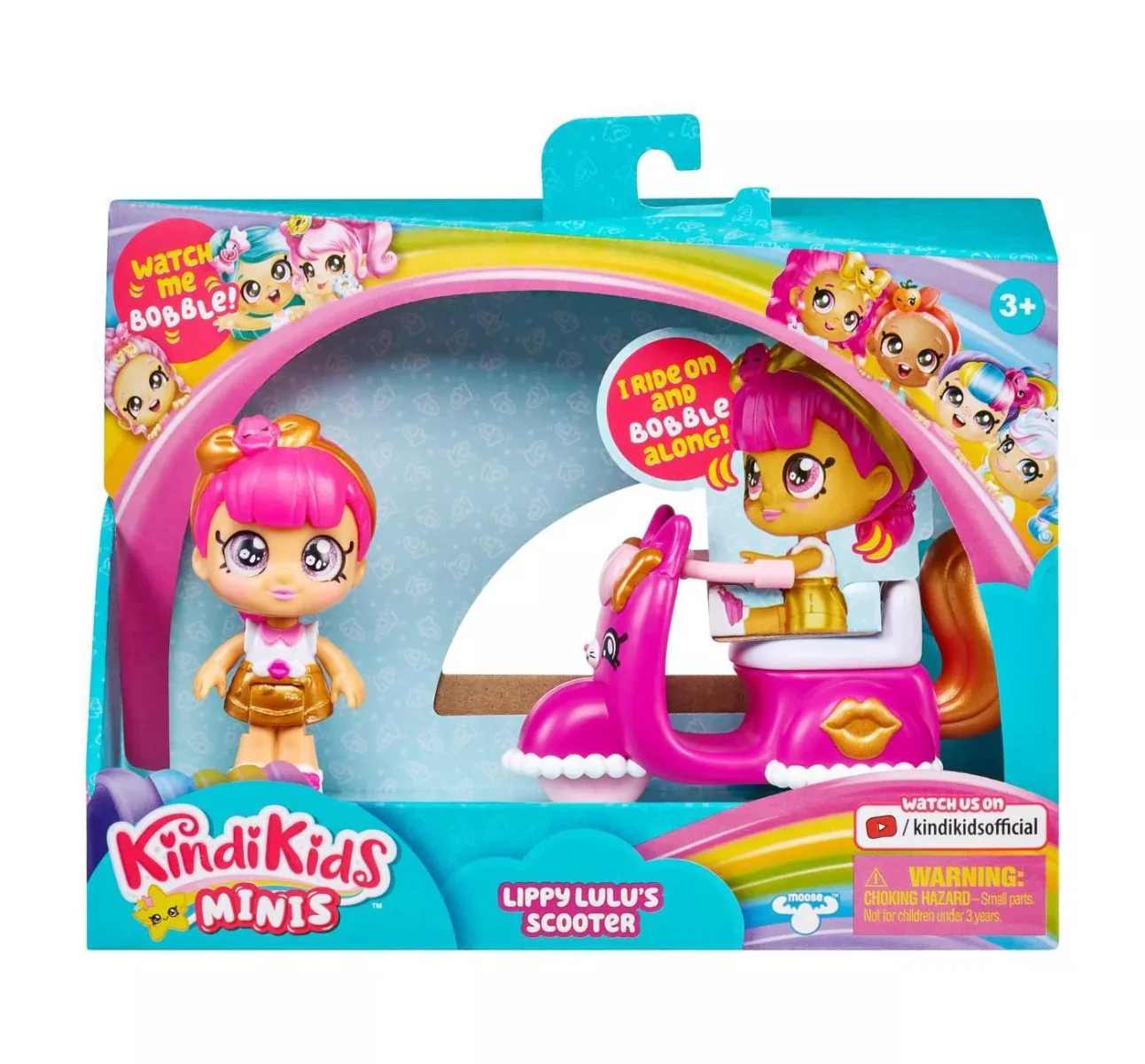 Kindi Kids Minis Lippy Lulus Scooter 50081 - Image 3