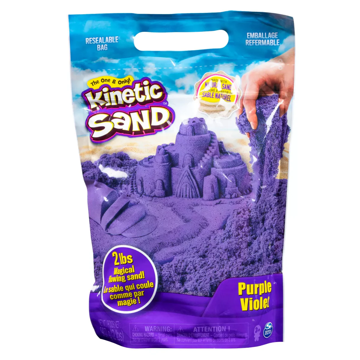 Kinetic Sand 2lb Purple Kinetic Sand 6046035