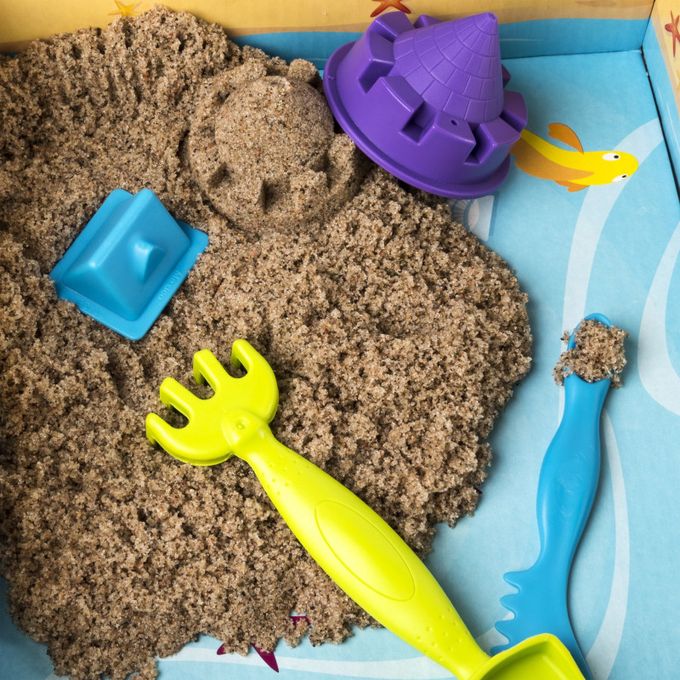 Kinetic Sand Beach Day Fun Set 12oz 6037424
