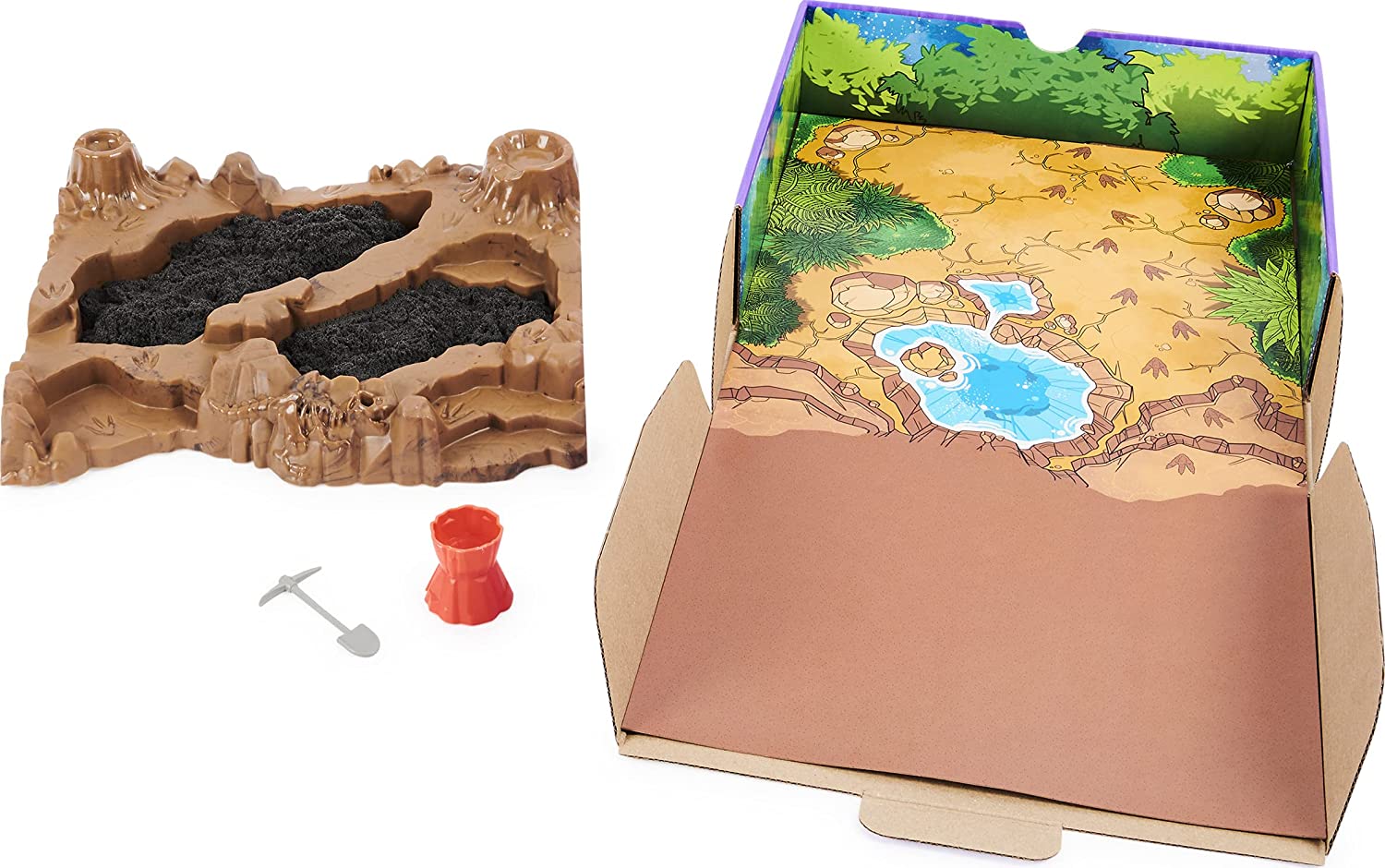 Kinetic Sand Dino Dig Playset with 10 Hidden Dinosaur Bones 6055874 - Image 5