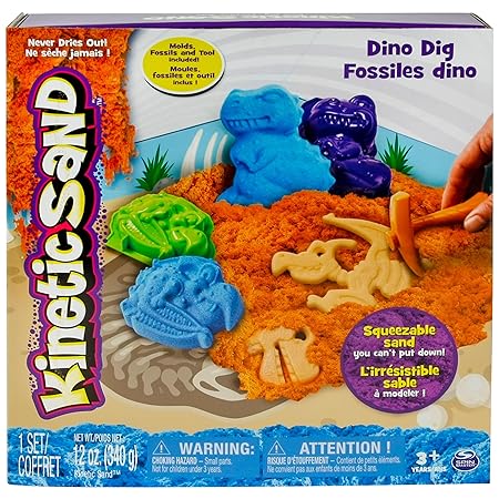 Kinetic Sand Doggy/Dino Theme Set Asst 6026220