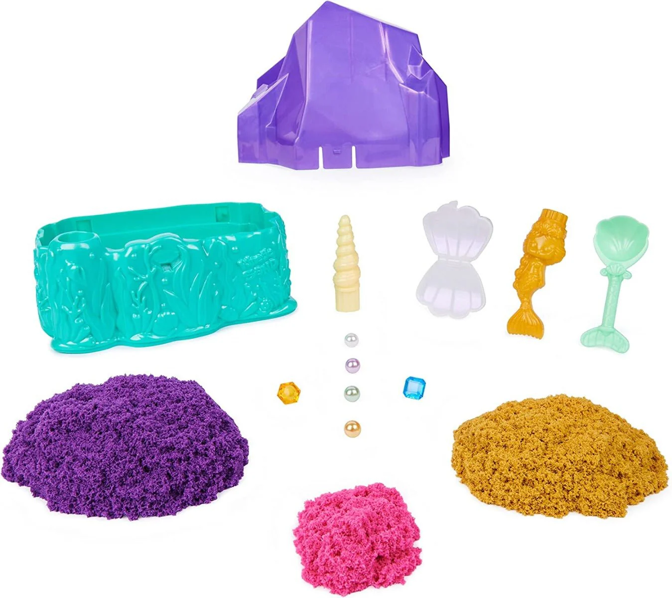Kinetic Sand Mermaid Crystal Playset 6064333 - Image 2