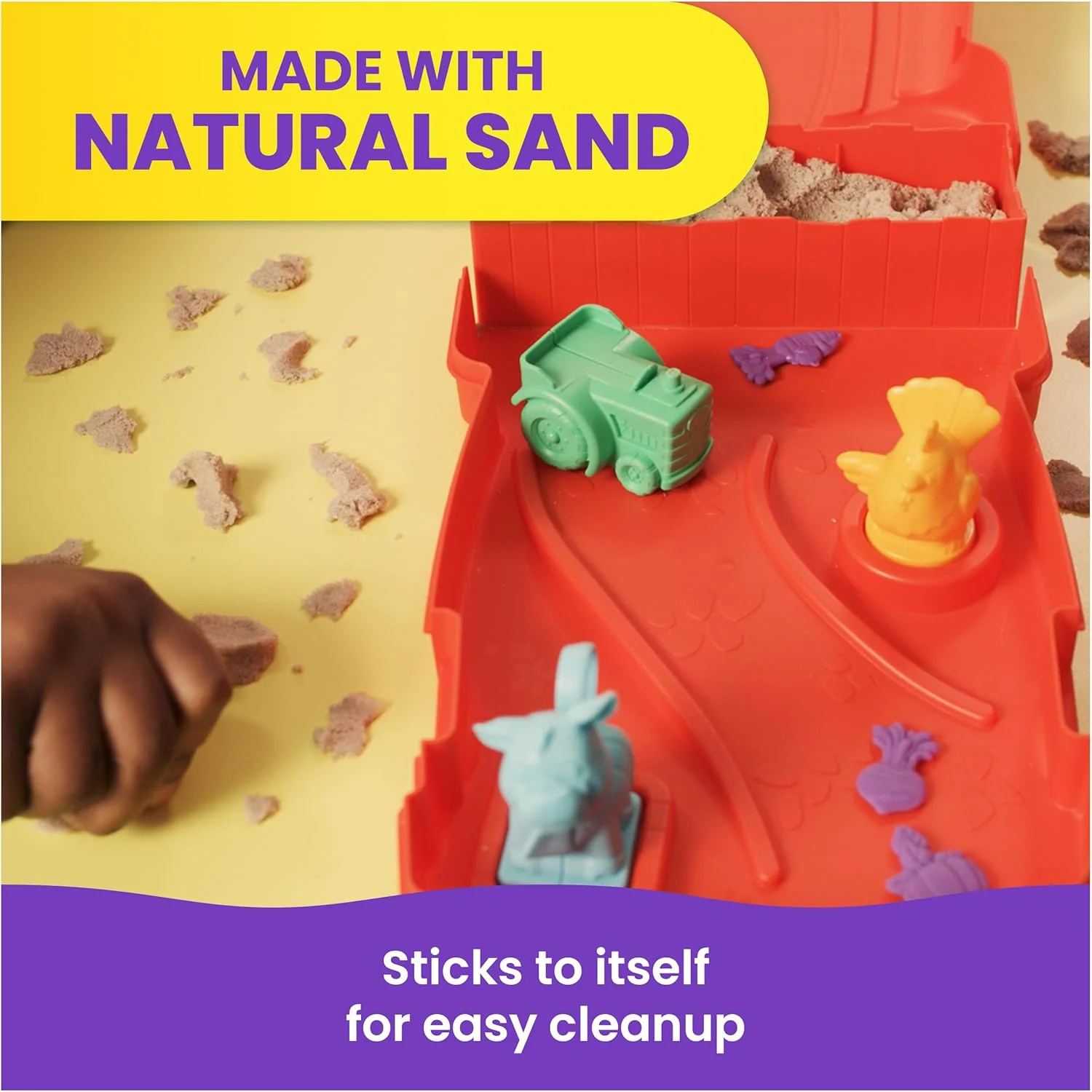 Kinetic Sand Sandy Farm Set 6072781 - Image 2