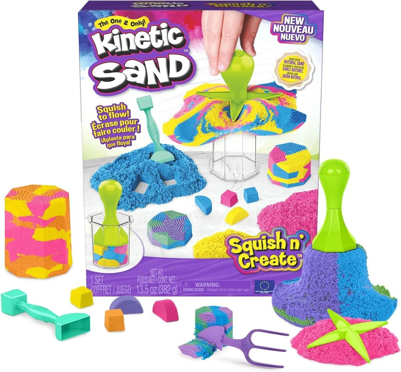 Kinetic Sand Squish N' Create 6065527