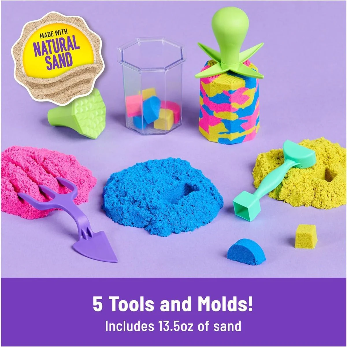 Kinetic Sand Squish N' Create 6065527 - Image 2