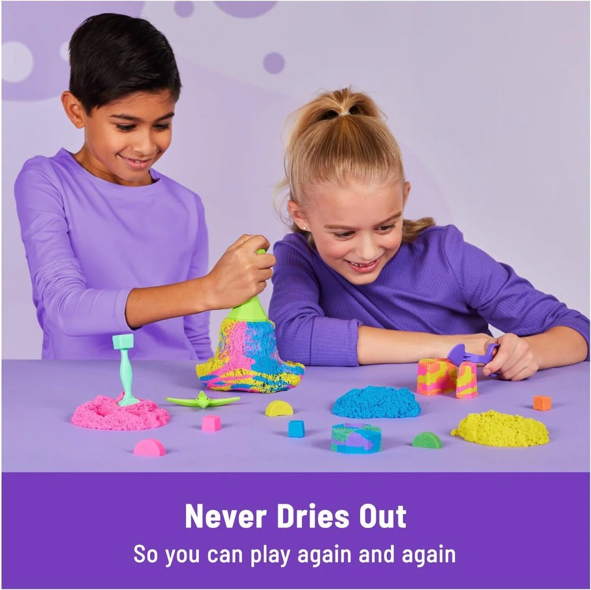 Kinetic Sand Squish N' Create 6065527 - Image 4