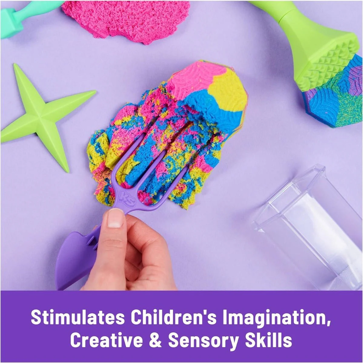 Kinetic Sand Squish N' Create 6065527 - Image 6