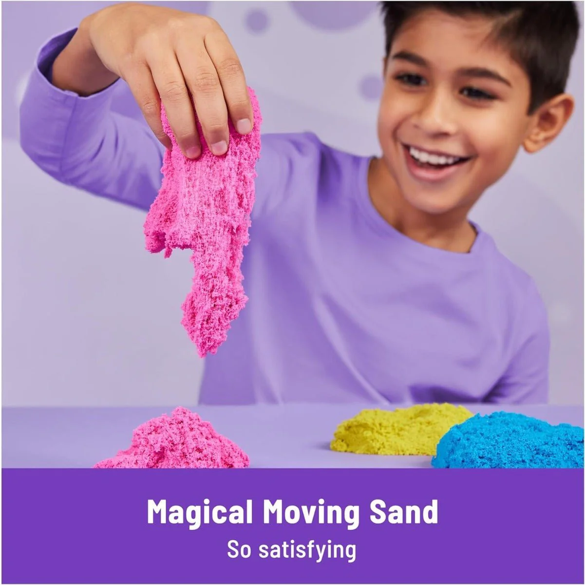Kinetic Sand Squish N' Create 6065527 - Image 7