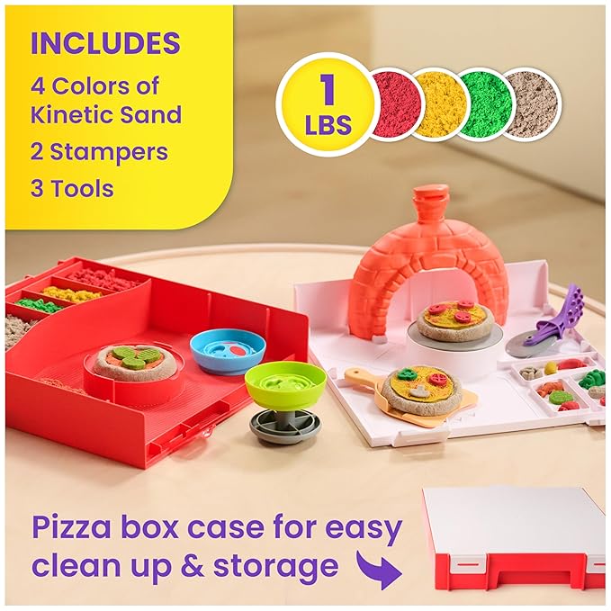 Kinetic Sand Squishpizza 6072551 - Image 2