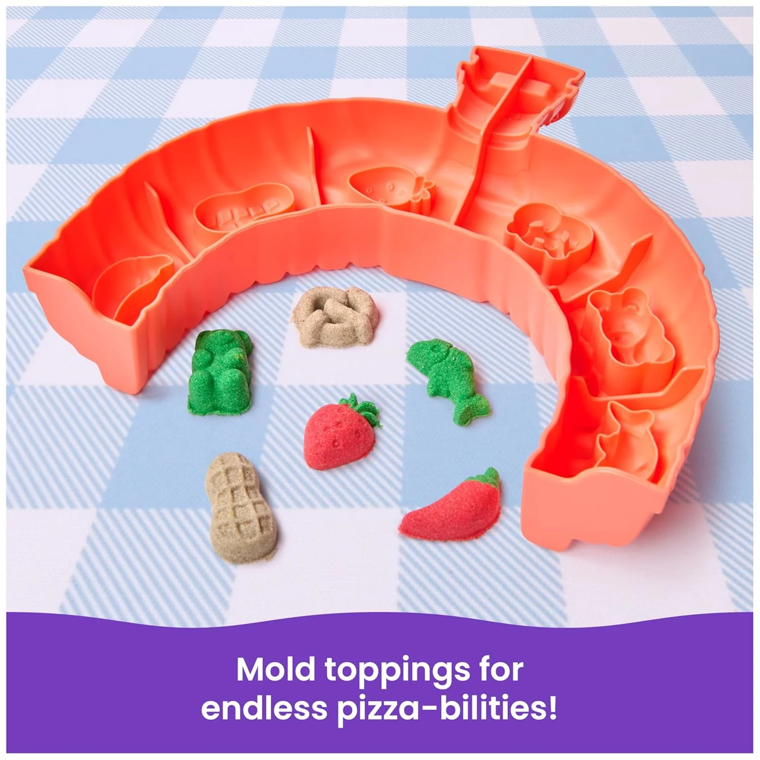 Kinetic Sand Squishpizza 6072551 - Image 3