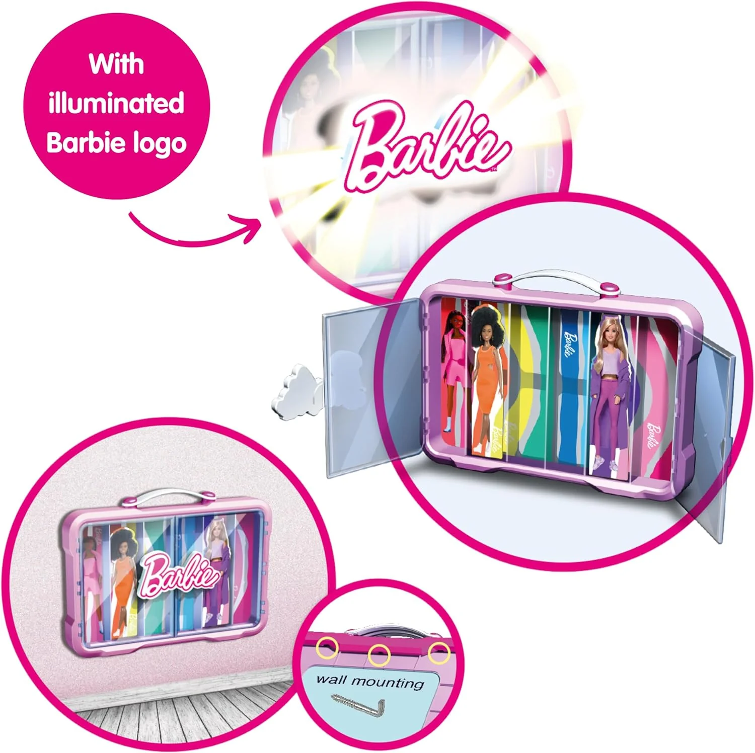 Klein Barbie Barbie Collection Display Case 5808 - Image 5